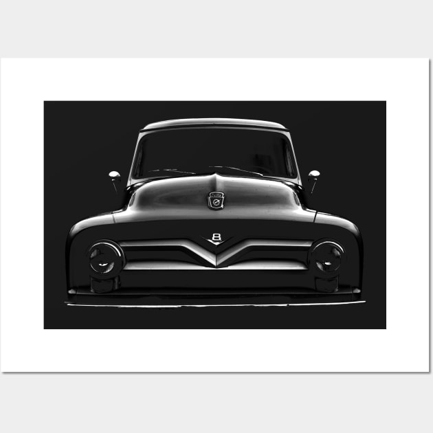 ford f100, black shirt Wall Art by hottehue